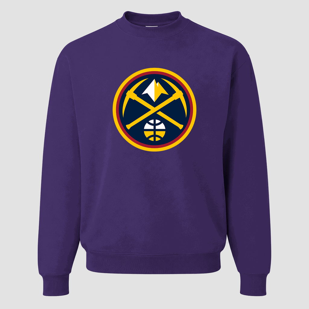 Men's Denver Nuggets Crewneck Sweatshirt - Purple