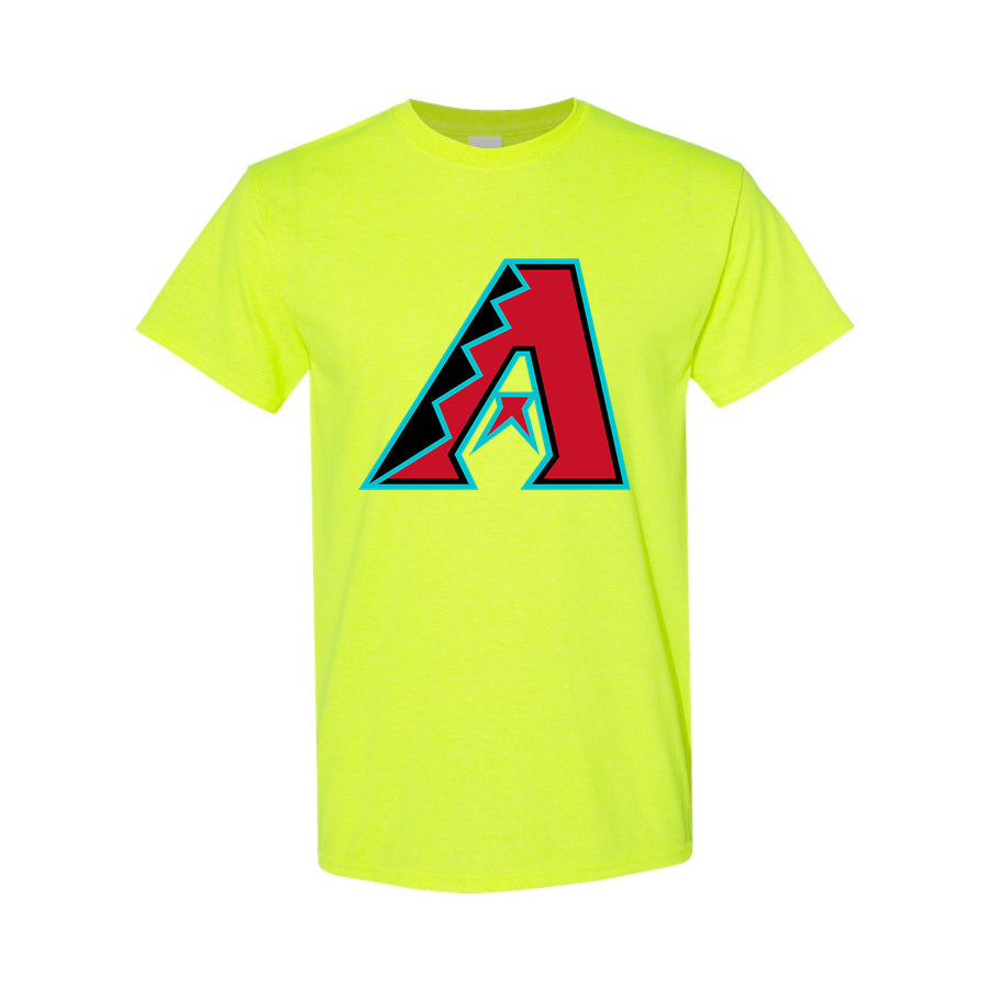 Men's Arizona Diamondbacks Cotton T-Shirt - Safety Green