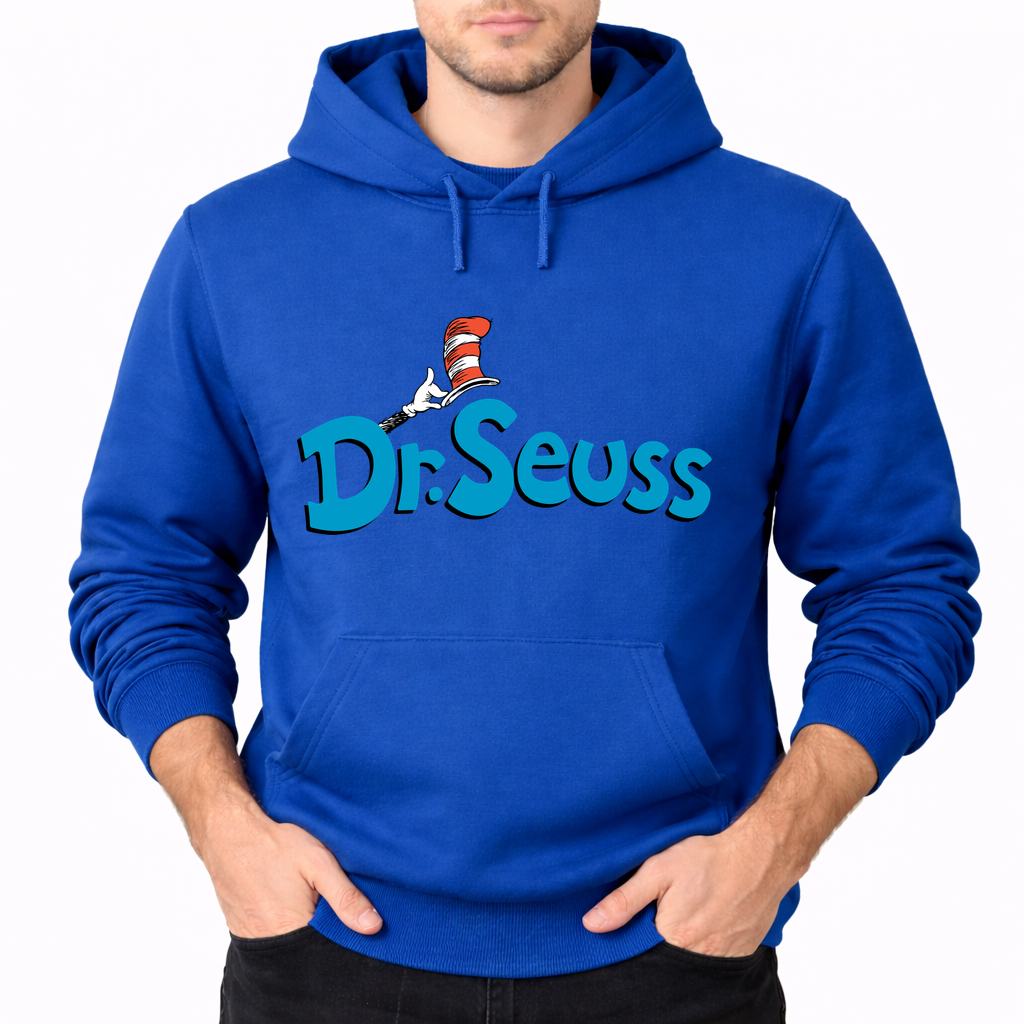Men's Dr. Seuss Pullover Hoodie - Blue