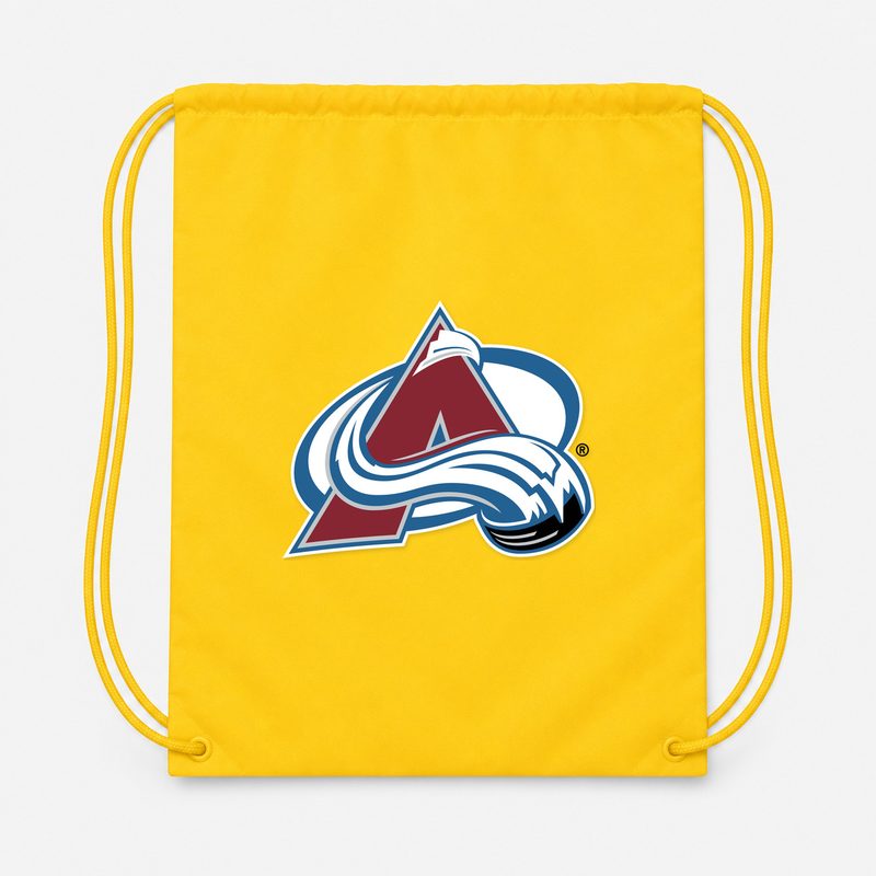 Colorado Avalanche Drawstring Bag - Yellow