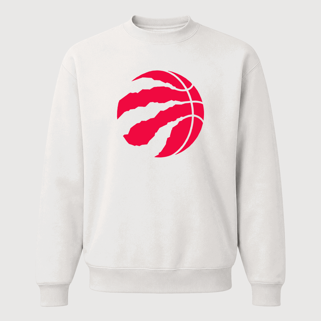 Men's Toronto Raptors Crewneck Sweatshirt - White