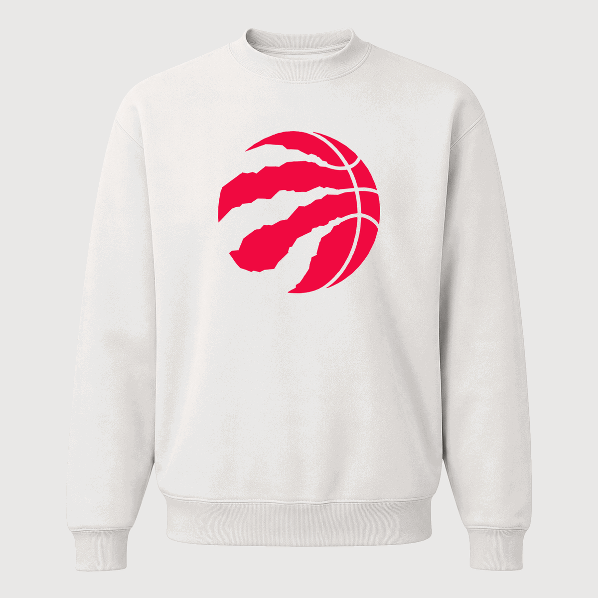 Men's Toronto Raptors Crewneck Sweatshirt - White