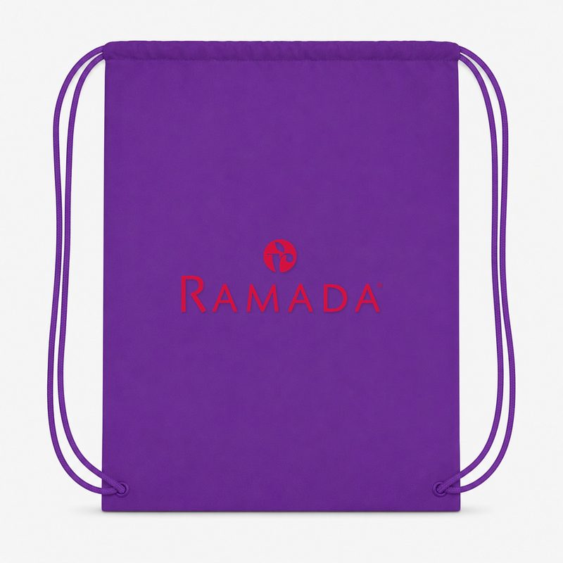 Ramada Drawstring Bag - Purple