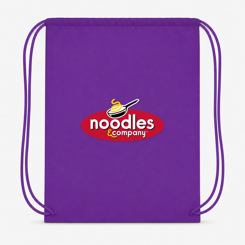 Noodles Company Drawstring Bag - Purple