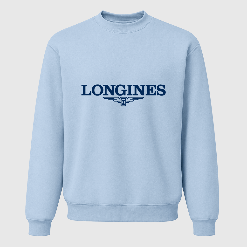 Men's Longines Crewneck Sweatshirt - Sky Blue