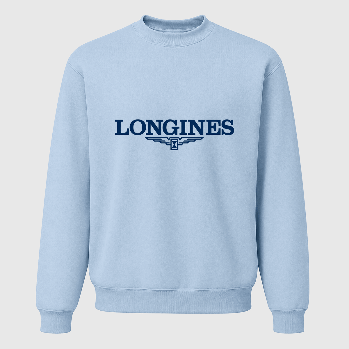 Men's Longines Crewneck Sweatshirt - Sky Blue