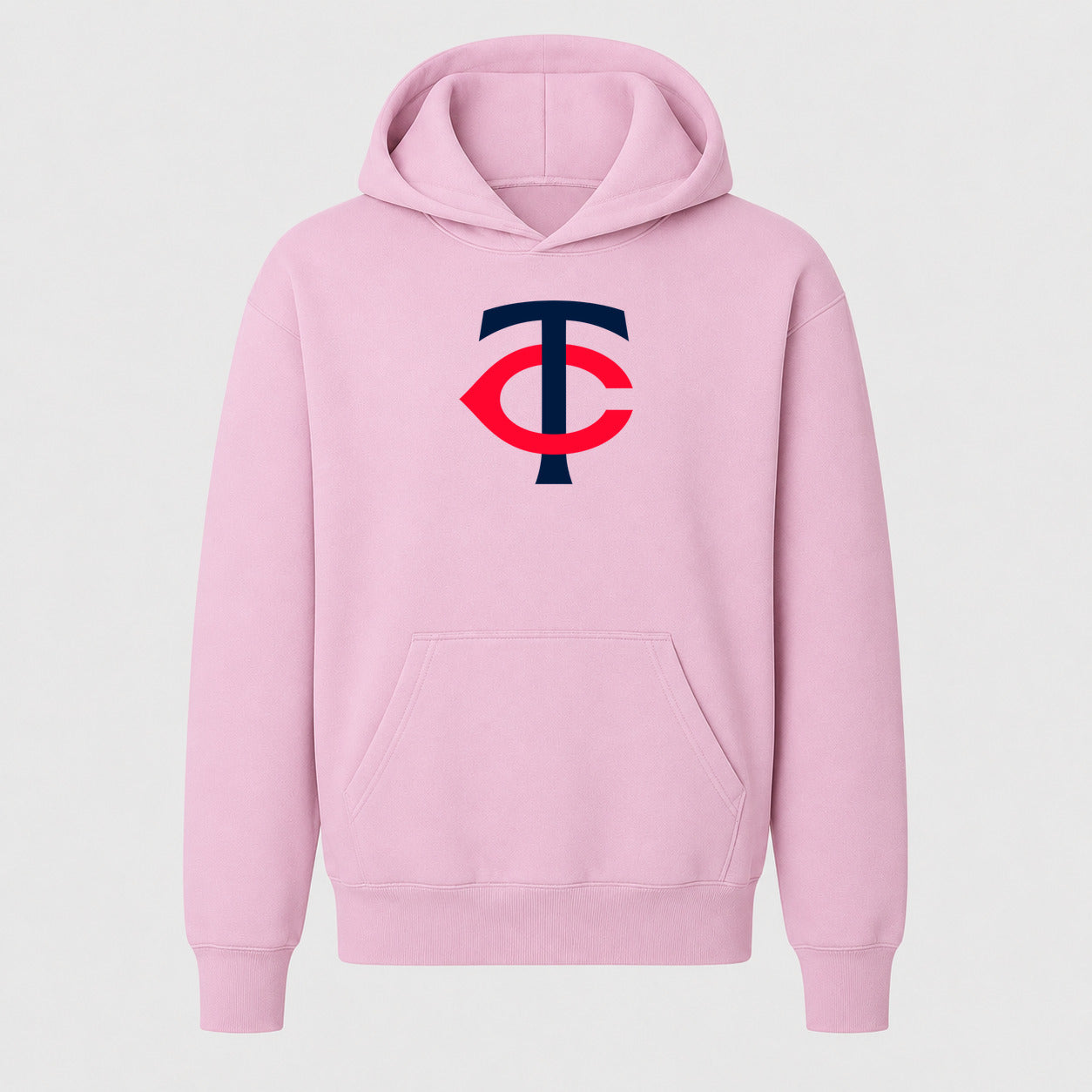Youth Minnesota Twins Pullover Hoodie - Light Pink