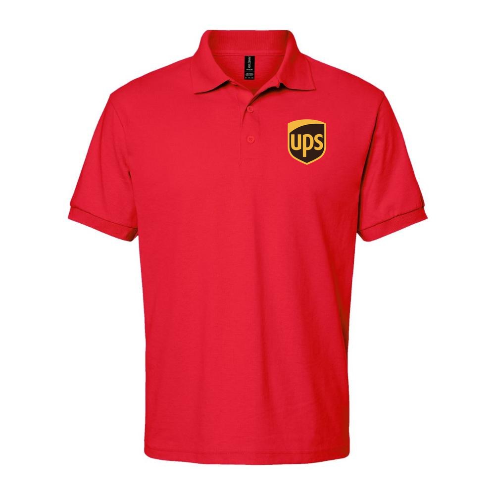 Men's UPS Dry Blend Polo - Red