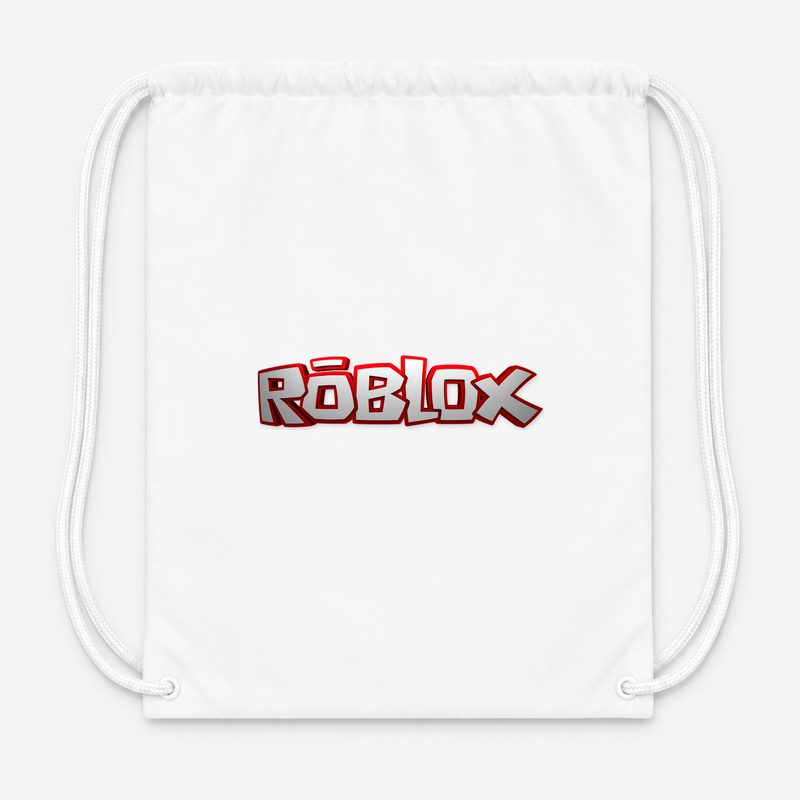 Roblox Drawstring Bag - White