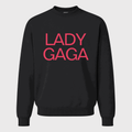 Men's Lady Gaga Crewneck Sweatshirt - Black