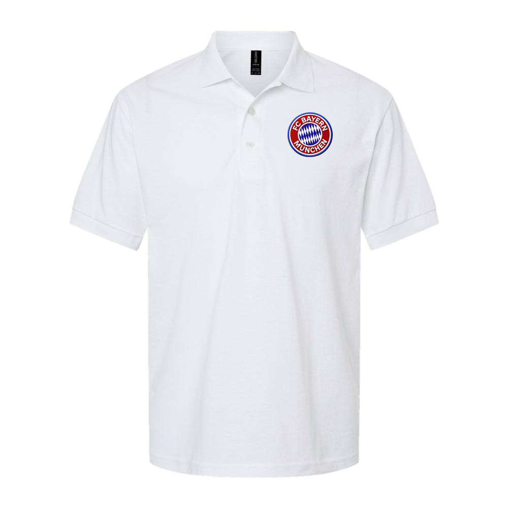 Men's FC Bayern Munich Dry Blend Polo - White