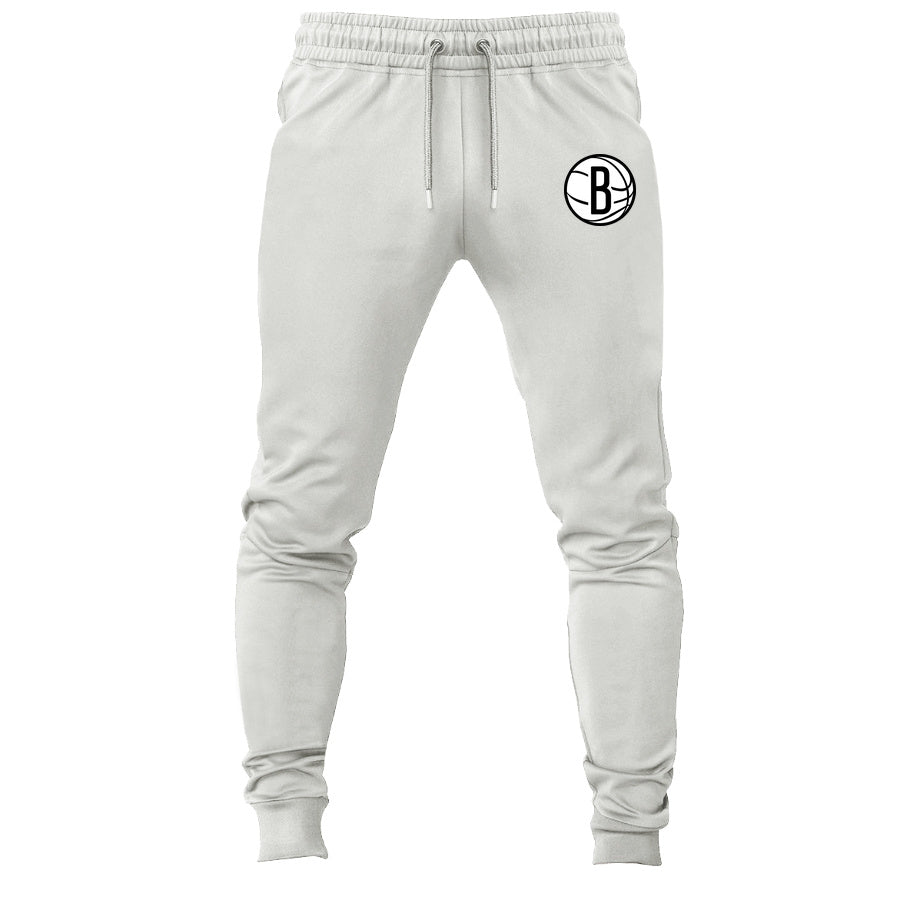 Brooklyn Nets joggers sweatpants - White