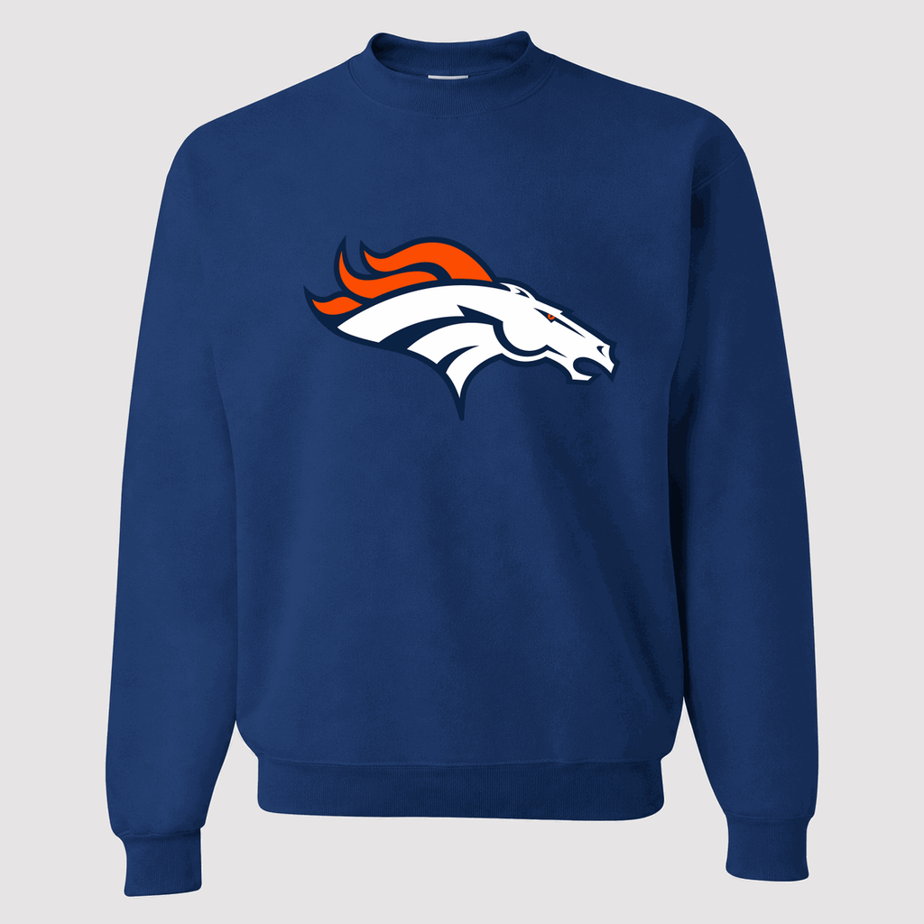 Men's Denver Broncos Crewneck Sweatshirt - Blue
