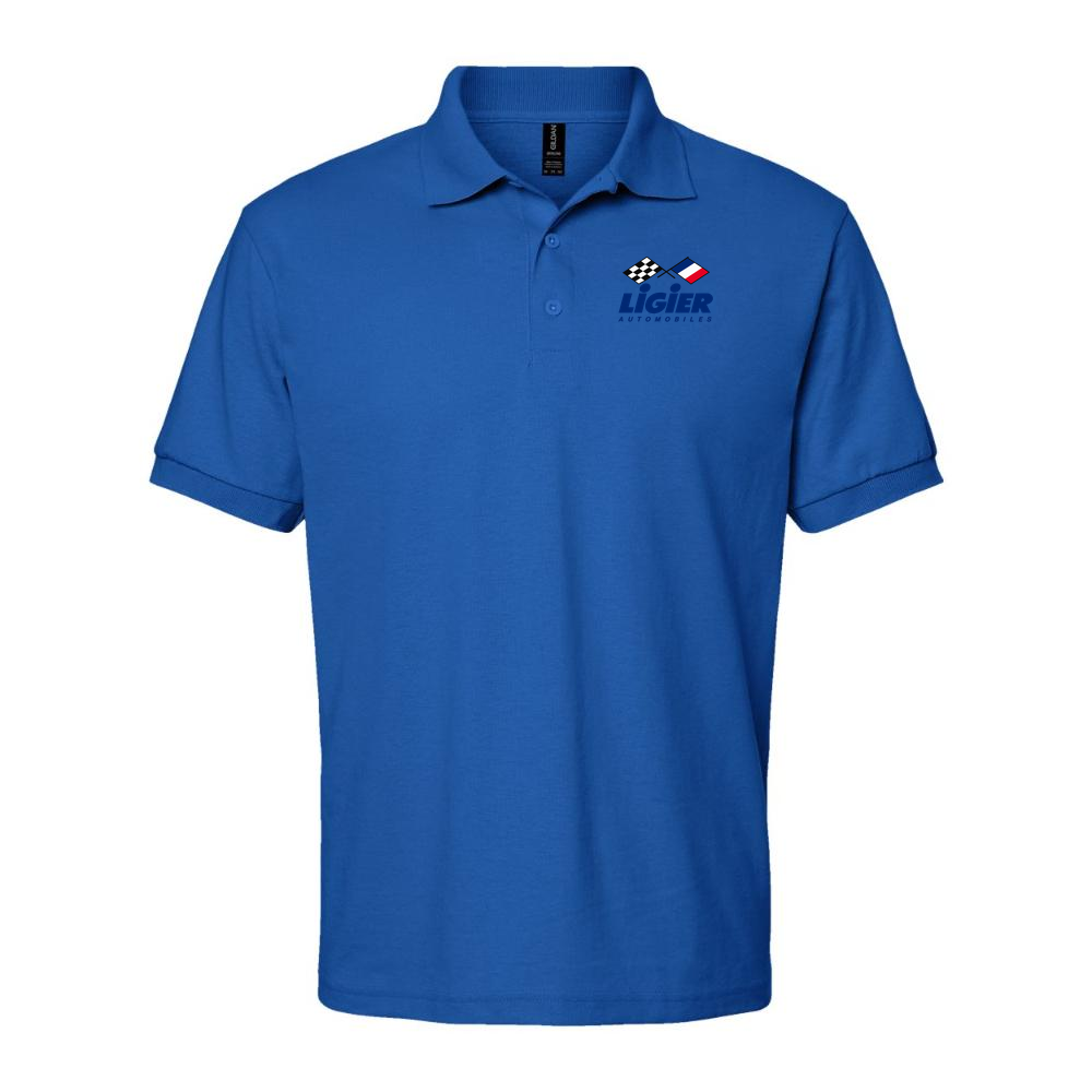 Men's Ligier Automobiles Dry Blend Polo - Blue