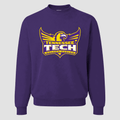 Men's Tennessee Tech Golden Eagles Crewneck Sweatshirt - Purple