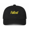 Fallout Logo Black Dad Baseball Cap Hat