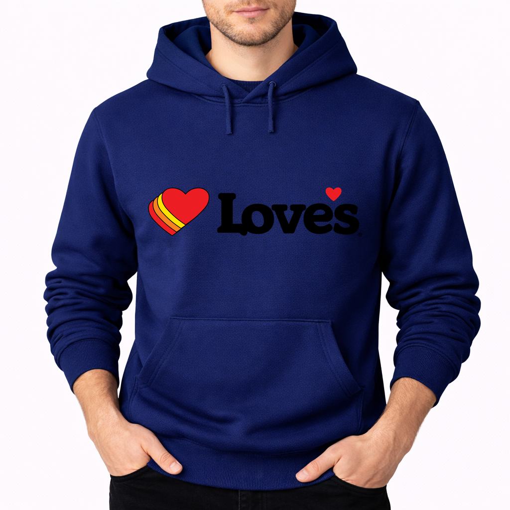 Men's Love's Travel Stops Pullover Hoodie - Navy