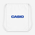 Casio Drawstring Bag - White