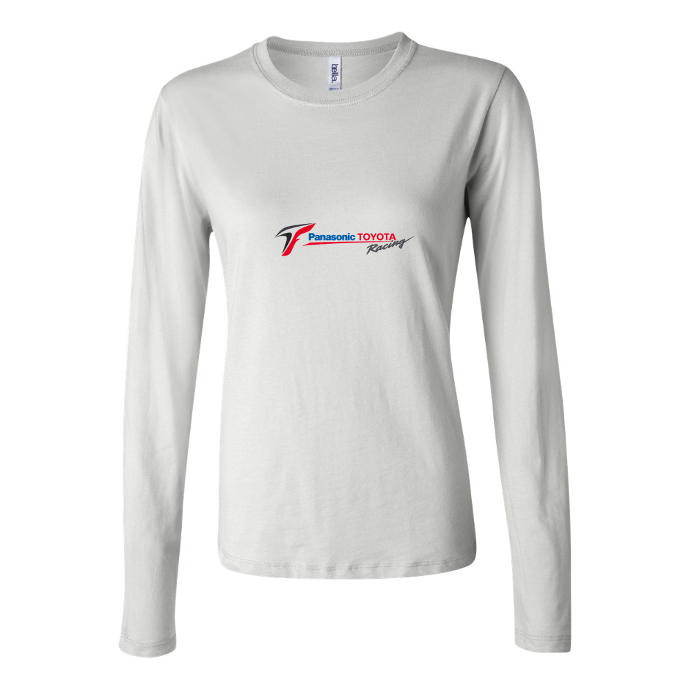 Women's Panasonic Toyota Racing Long Sleeve T-Shirt - White