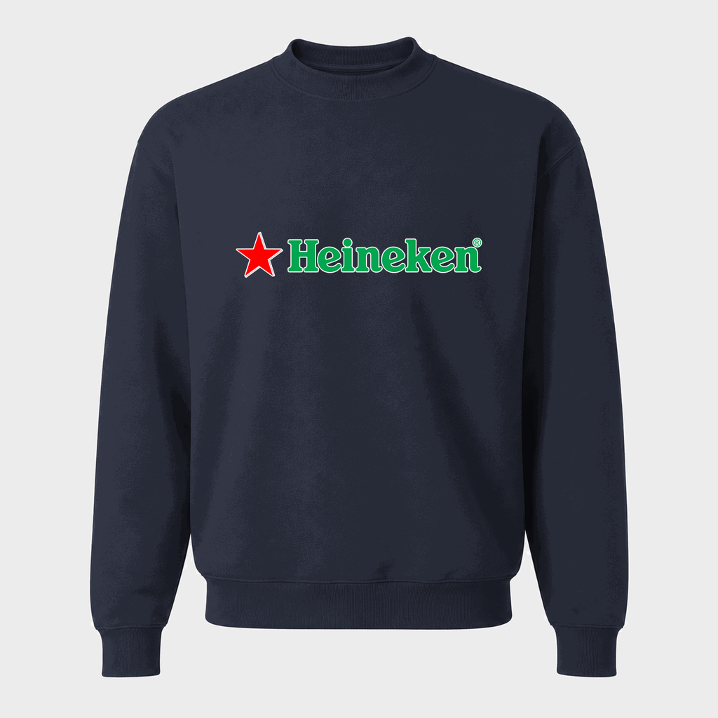 Men's Heineken Crewneck Sweatshirt - Navy