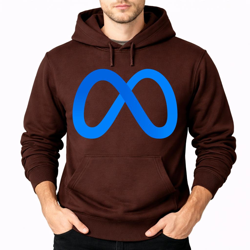 Men's Meta Pullover Hoodie - Brown