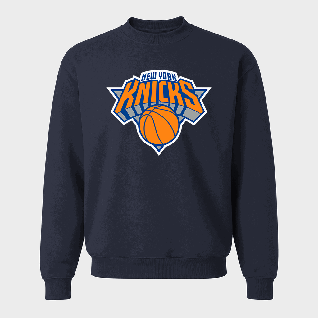 Men's New York Knicks Crewneck Sweatshirt - Navy