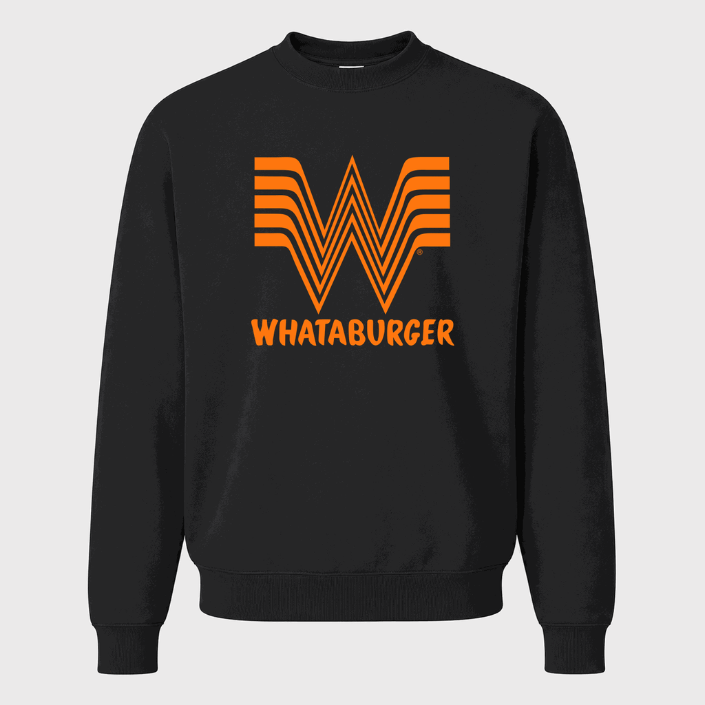 Men's Whataburger Crewneck Sweatshirt - Black