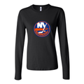 Women's New York Islanders Long Sleeve T-Shirt - Black