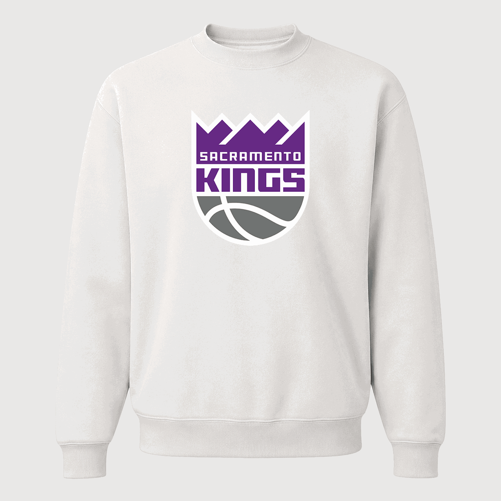 Men's Sacramento Kings Crewneck Sweatshirt - White