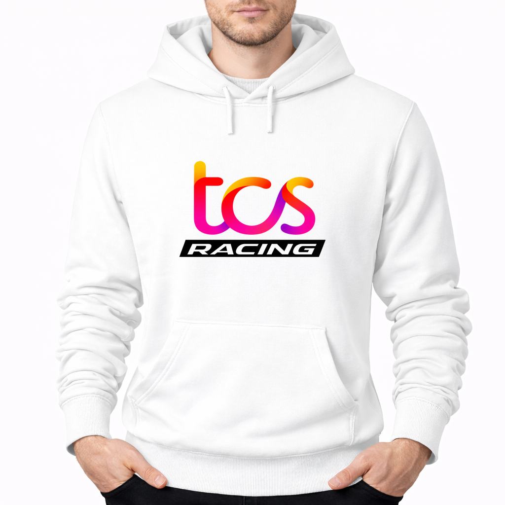 Men's TCS Racing Pullover Hoodie - White