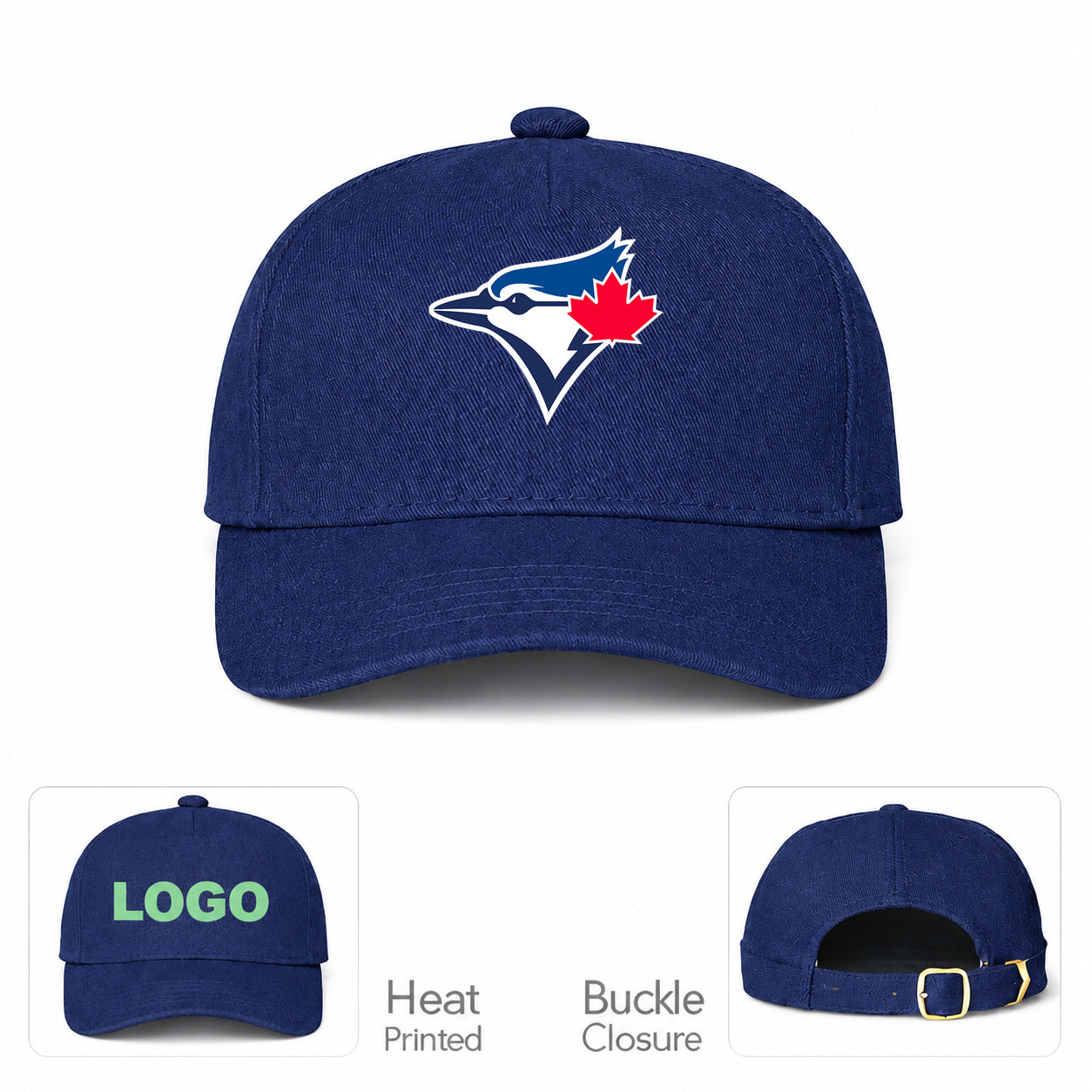 MLB Toronto Blue Jays Baseball Cap Hat - Navy