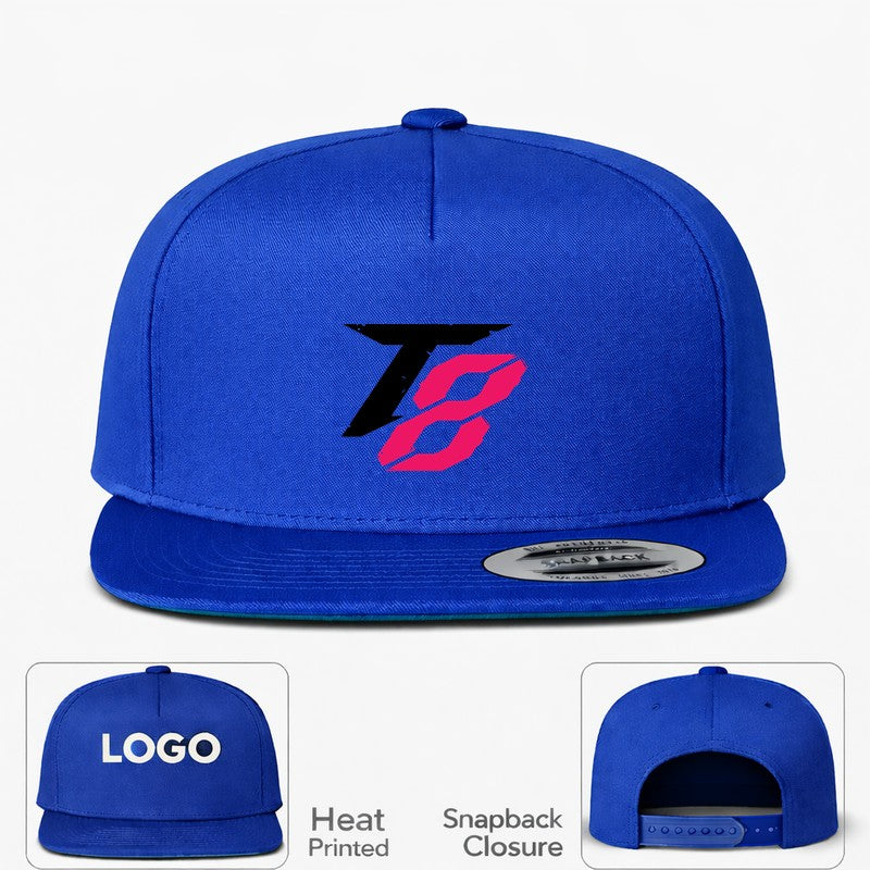 Tekken 8 Black Logo Snapback Hat