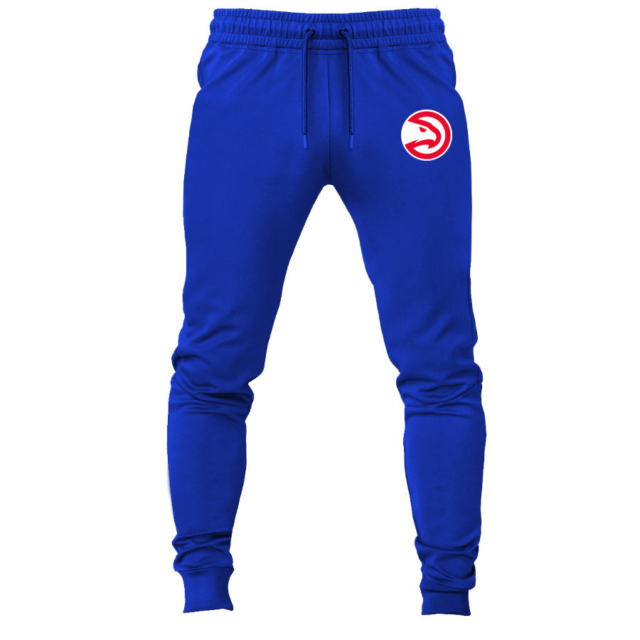 Atlanta Hawks joggers sweatpants - Royal Blue