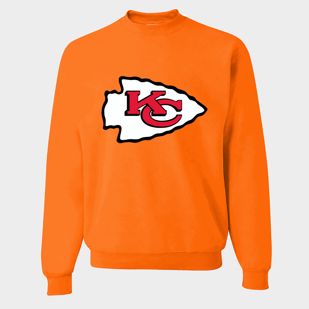Men's Kansas City Chiefs Crewneck Sweatshirt - Orange