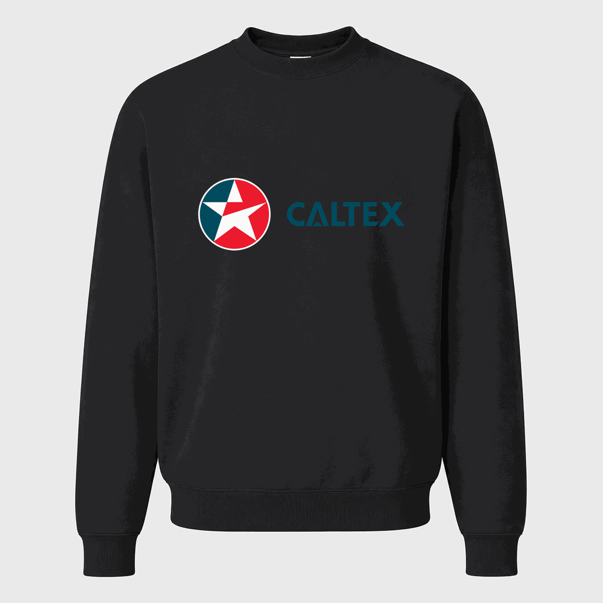 Men's Caltex Crewneck Sweatshirt - Black