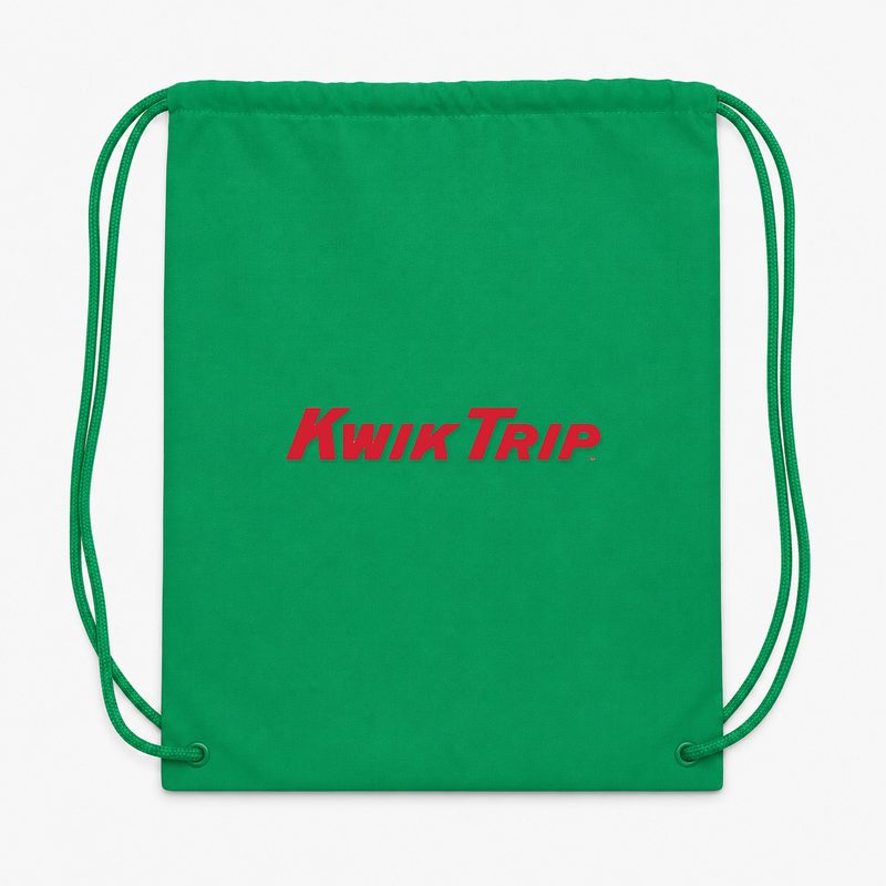 Kwik Trip Drawstring Bag - Green