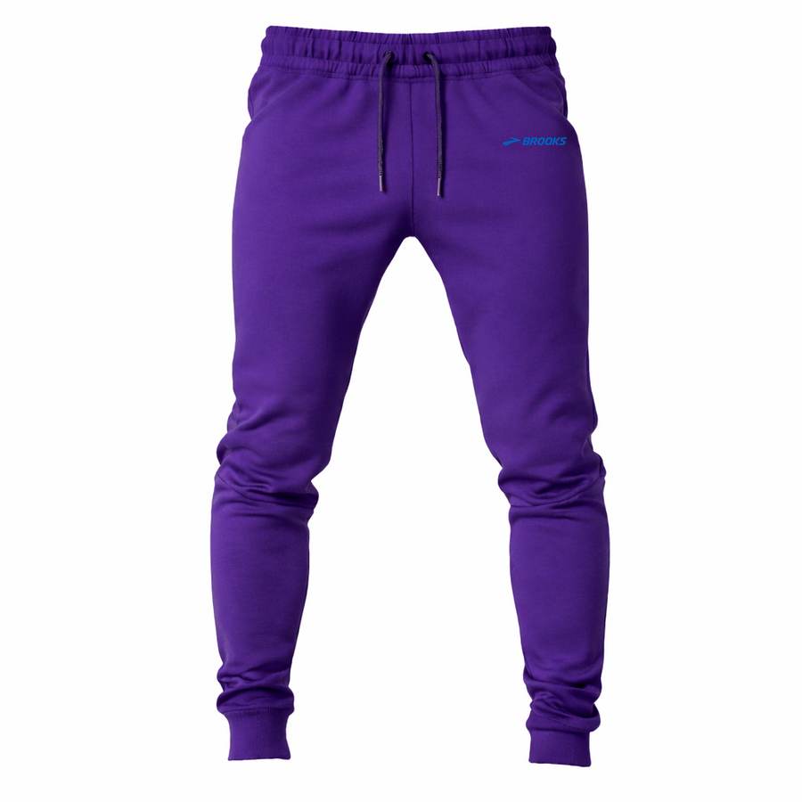 Brooks joggers sweatpants - Purple