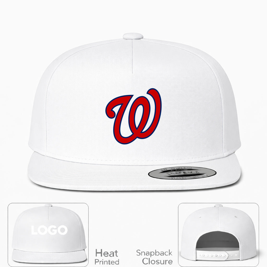 MLB Washington Nationals Snapback Hat - White