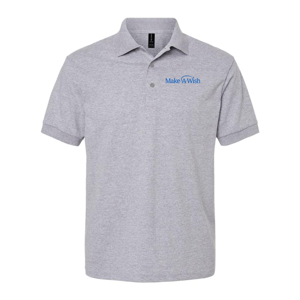 Men's Make-A-Wish Dry Blend Polo - Gray