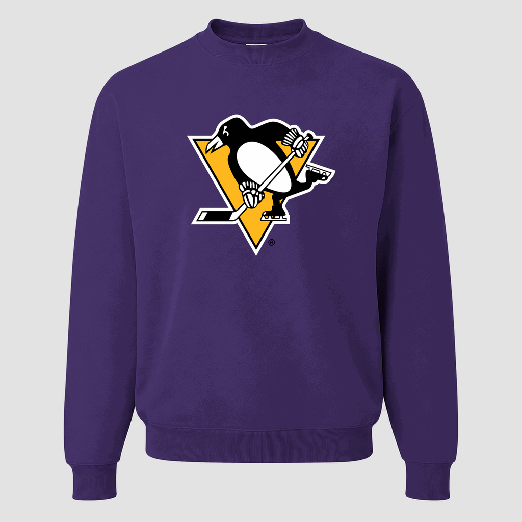 Men's Pittsburgh Penguins Crewneck Sweatshirt - Purple