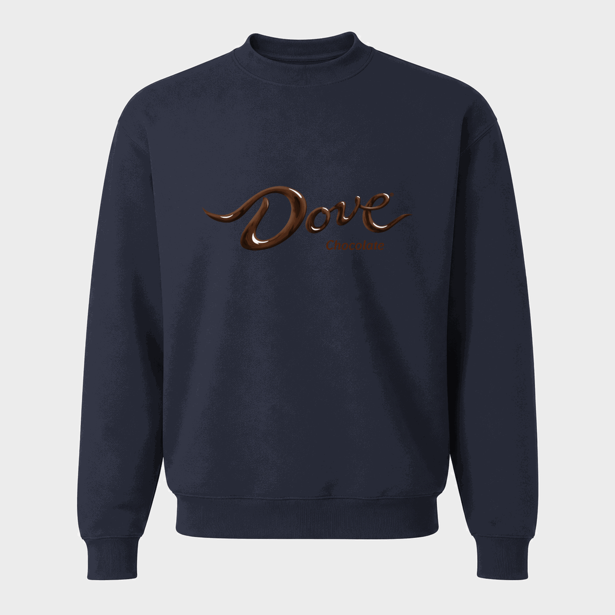 Men's Dove Chocolate Crewneck Sweatshirt - Navy