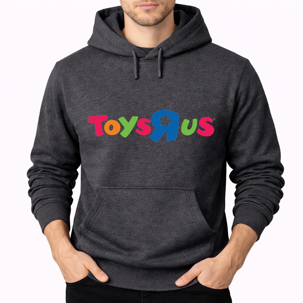Men's Toys “R” Us Pullover Hoodie - Charcoal