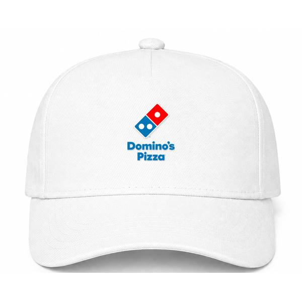 Domino's Pizza Logo White Dad Baseball Cap Hat