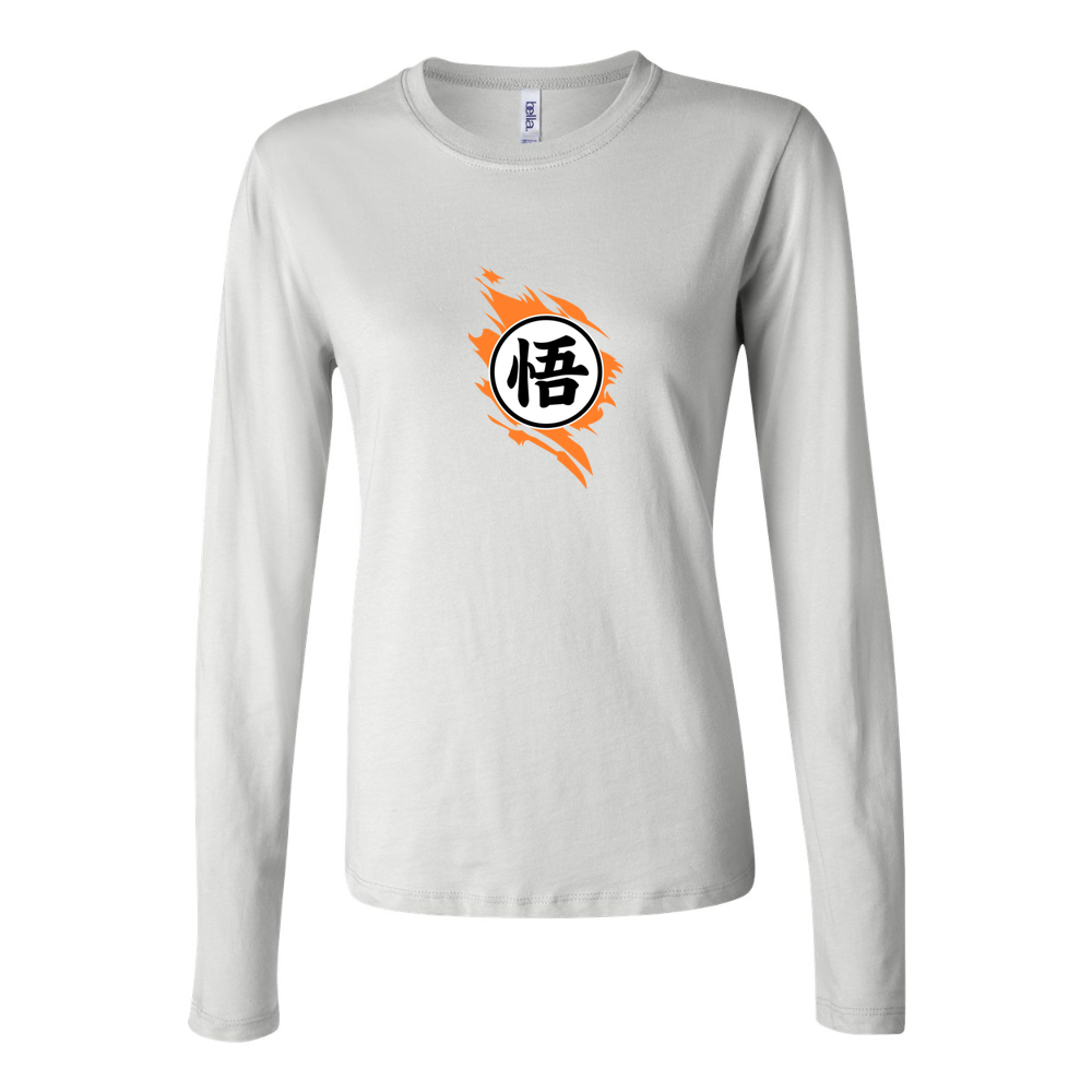 Women's Dragon Ball Z Long Sleeve T-Shirt - White