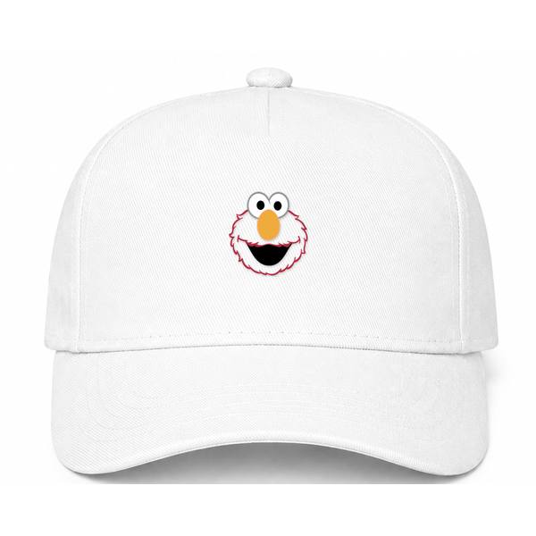 Elmo Face White Dad Baseball Cap Hat