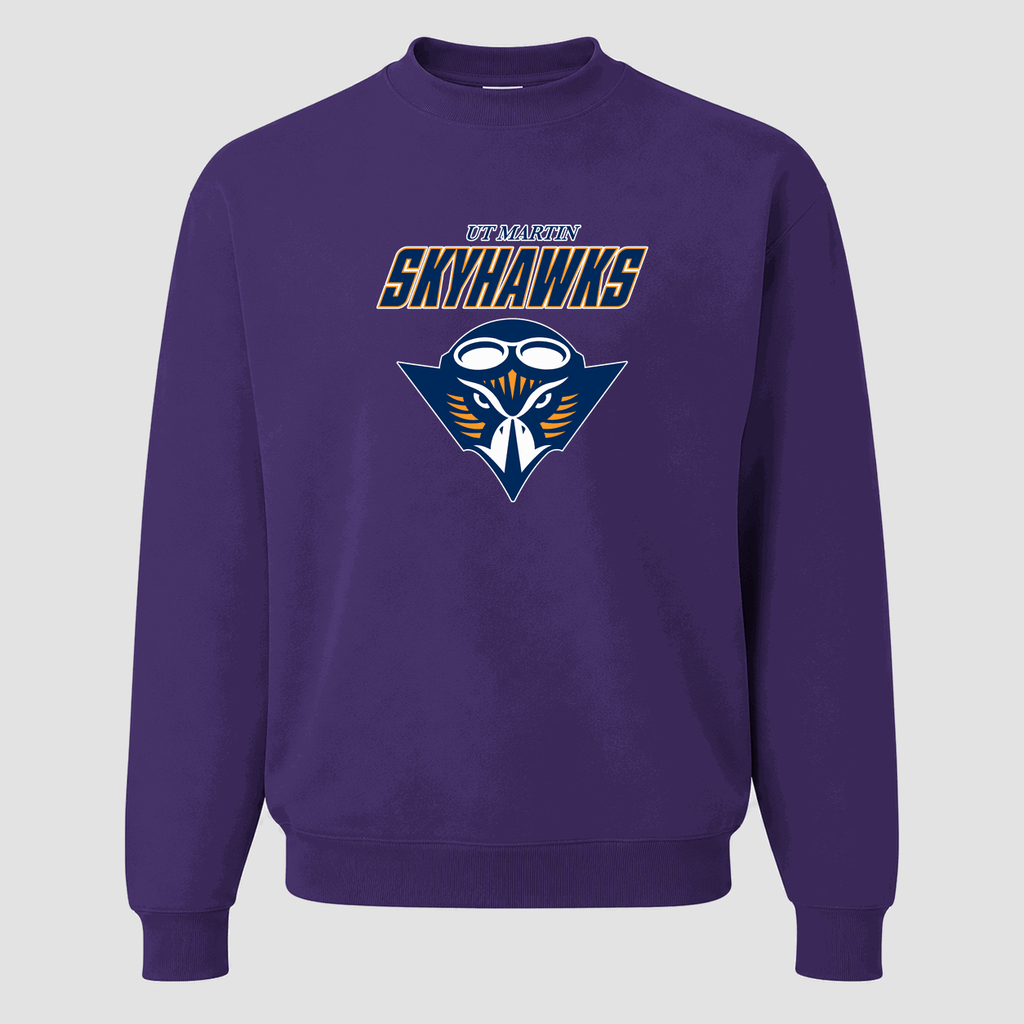 Men's Tennessee Martin Skyhawks Crewneck Sweatshirt - Purple