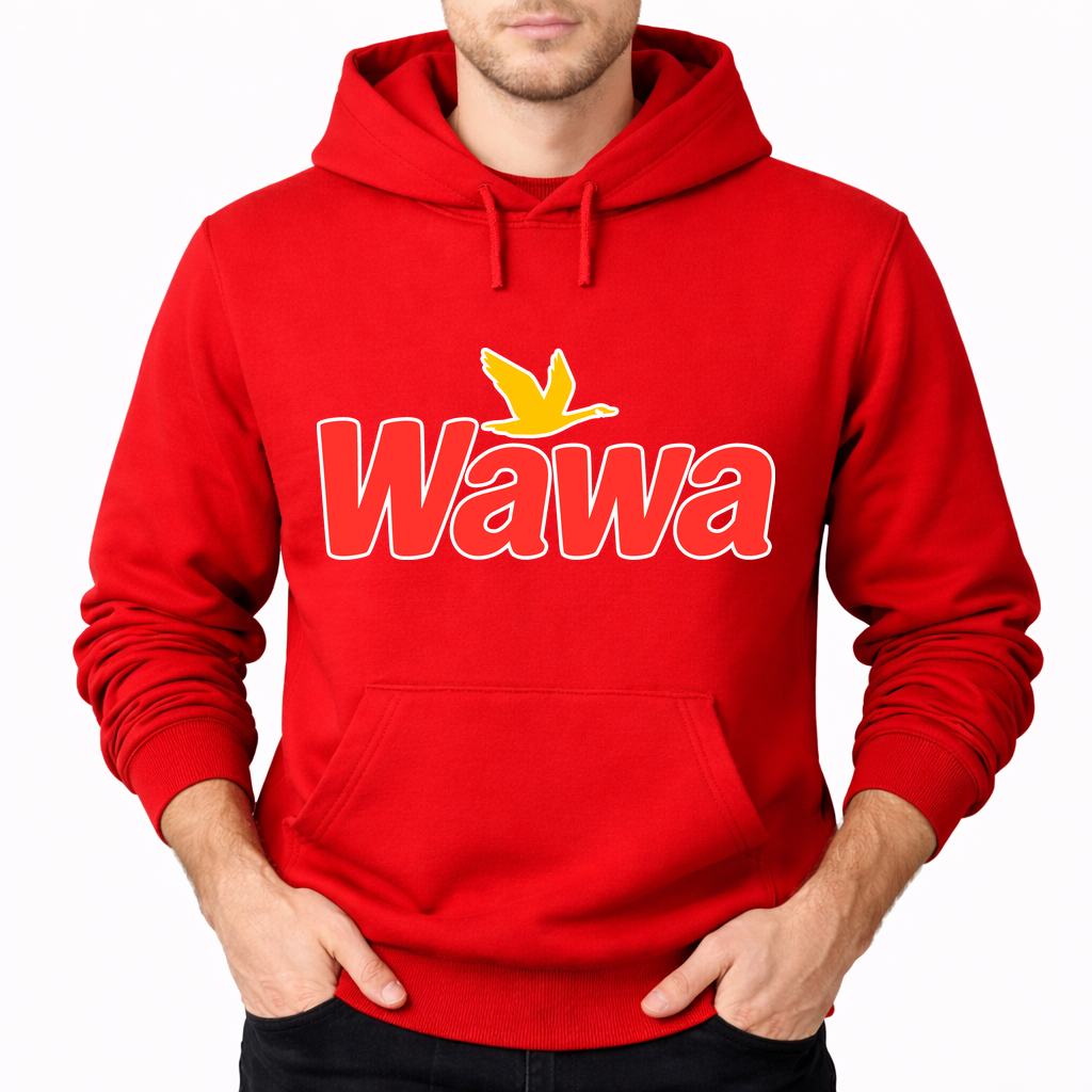 Men's Wawa Gas Station Pullover Hoodie - Red