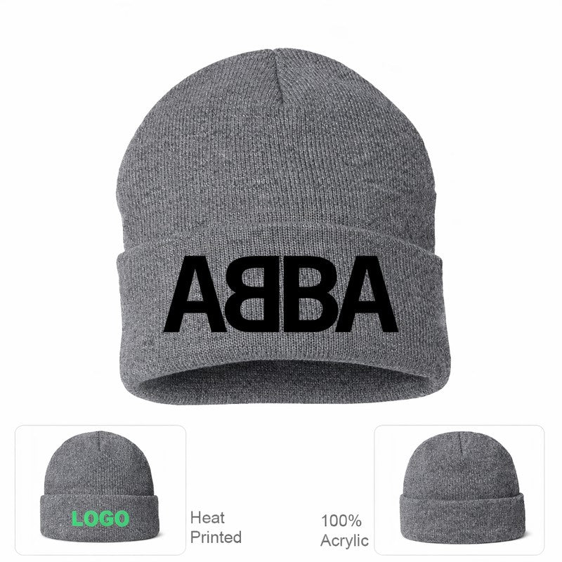 ABBA Beanie Hat - Grey