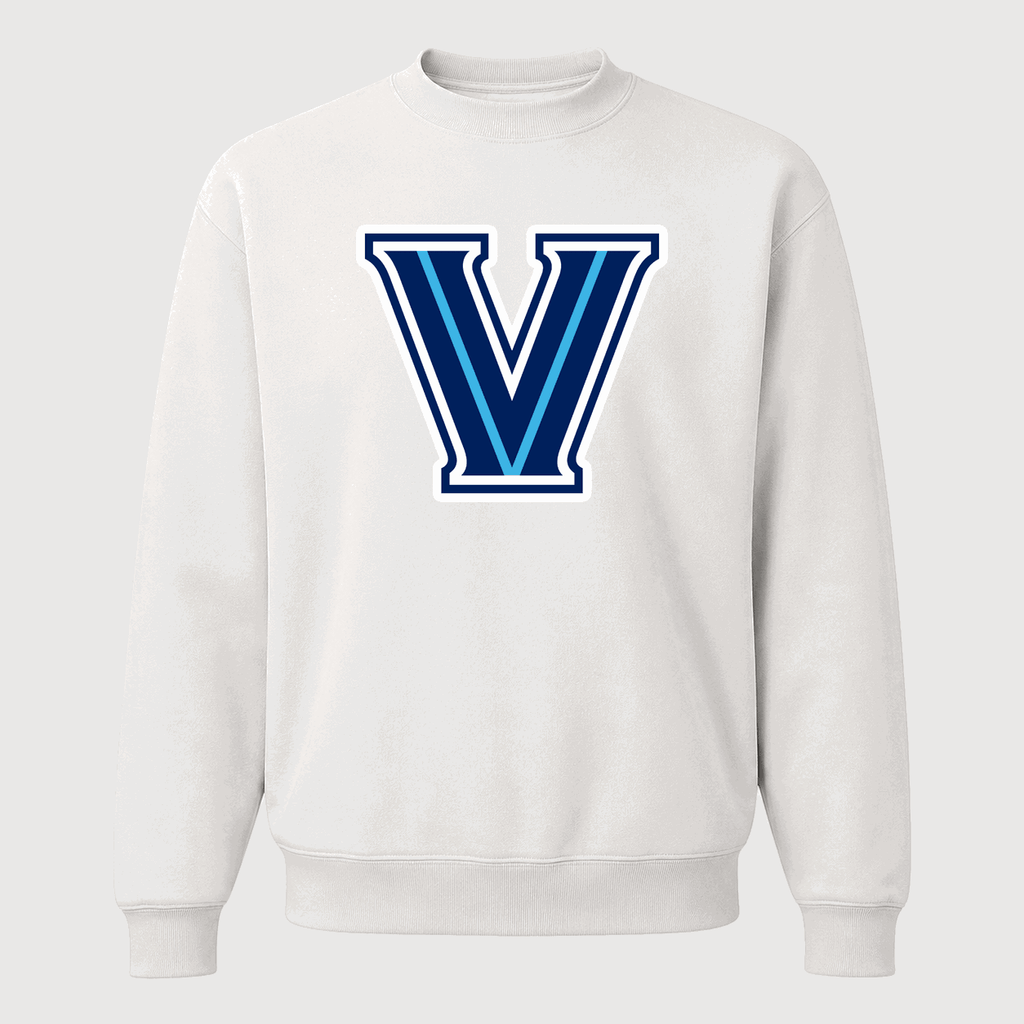 Men's Villanova Wildcats Crewneck Sweatshirt - White