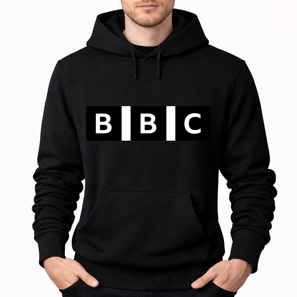 Men's BBC Pullover Hoodie - Black
